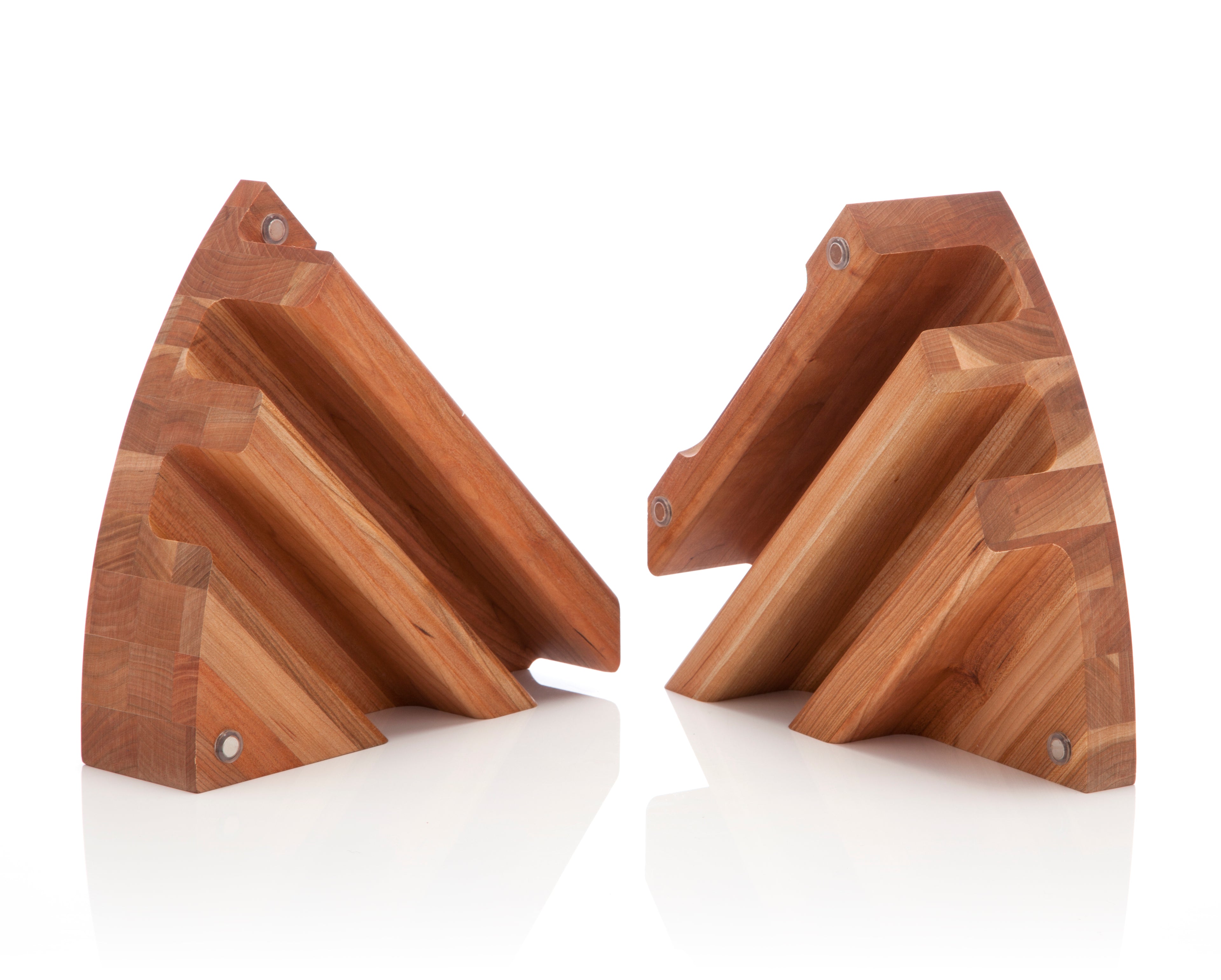 Angle Clam Knife Block